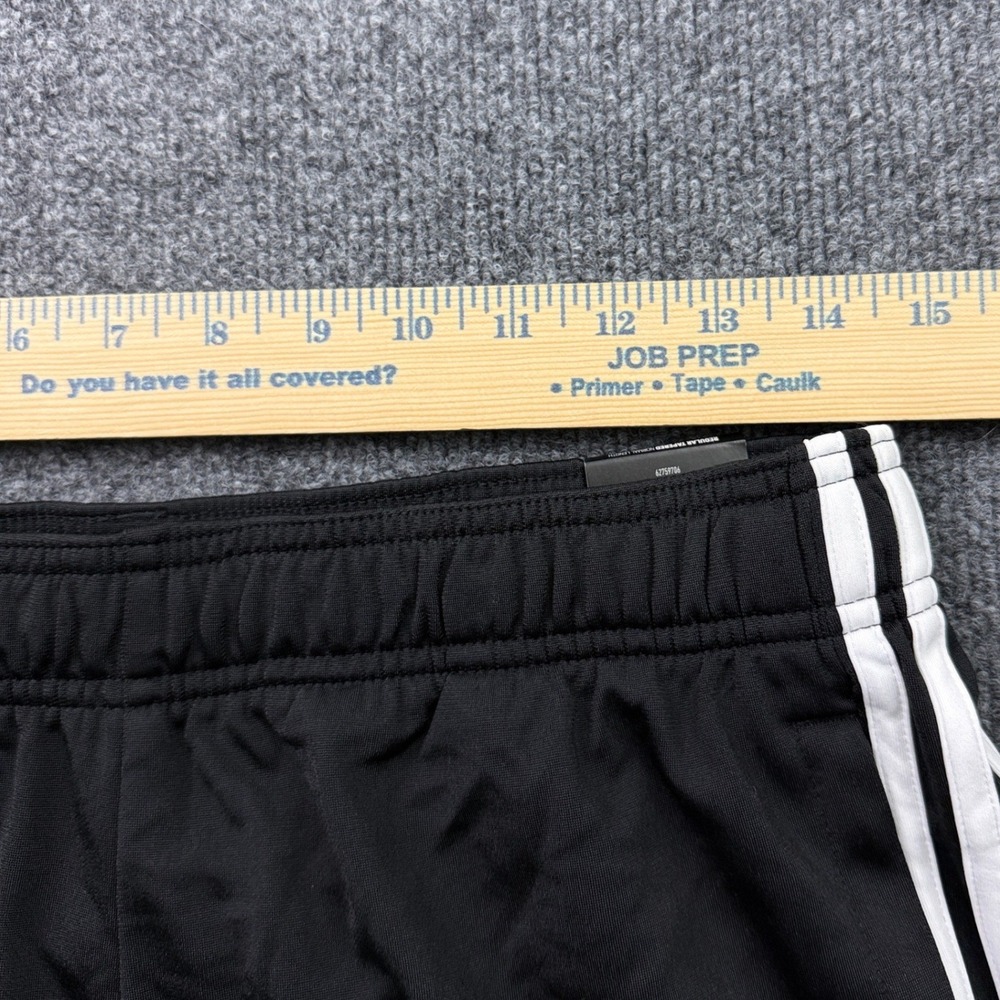Adidas Essentials 3-Stripes Tricot Track Pants Mens M Black Tapered Jogger - Picture 14 of 14